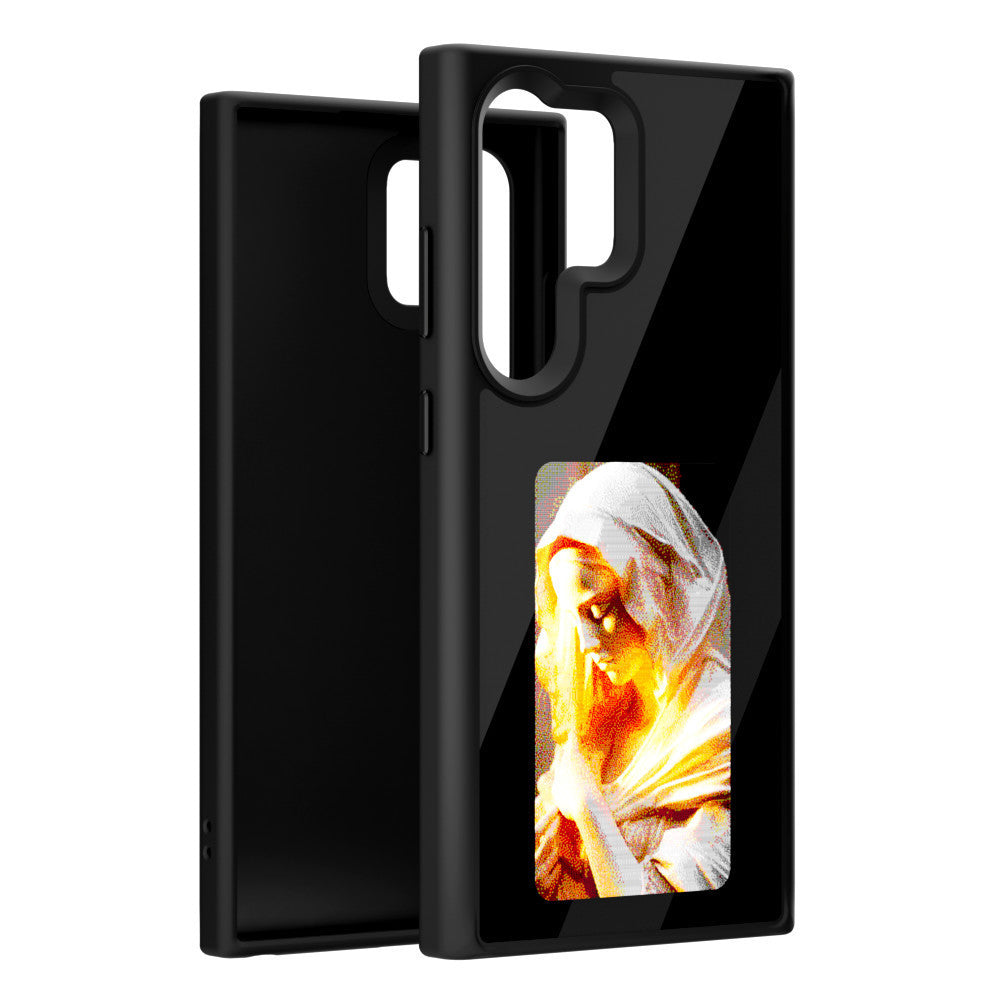 Smart NFC E-ink Case for Samsung Galaxy S24 Ultra – Customizable 4-Color Display