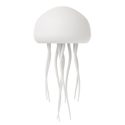 Voice Control Color Changing Jellyfish Lamp Smart Mood Light with 9 Swaying Tentacles USB-C Rechargeable Tabletop/Hanging Light